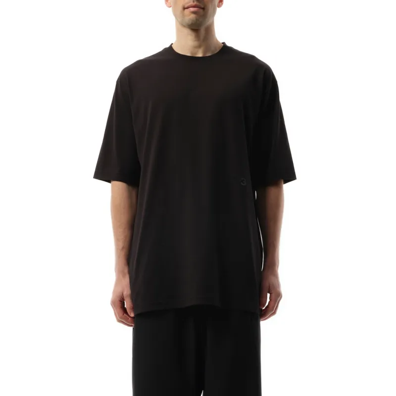 Unisex Boxy Short Sleeve T-Shirt in Black sold by MARAIS