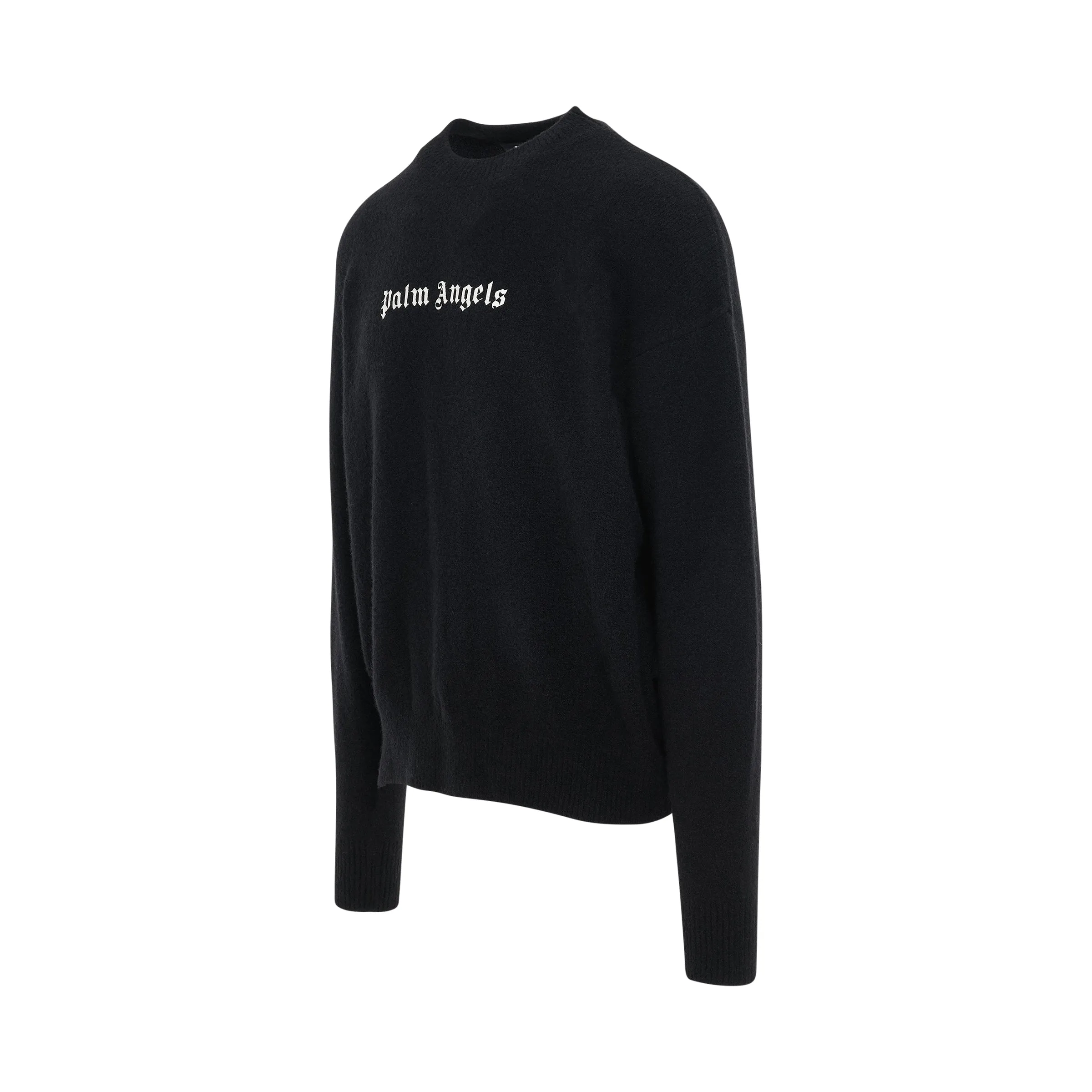 Logo Embroidered Sweater in Black/White sold by MARAIS product image thumbnail 2