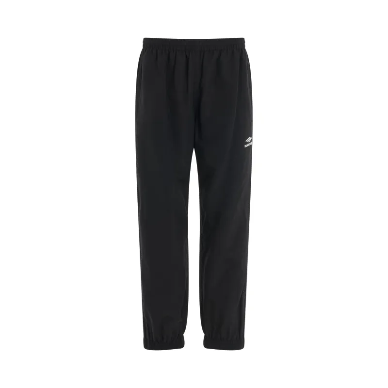 Logo Print Track Pants in Black sold by MARAIS