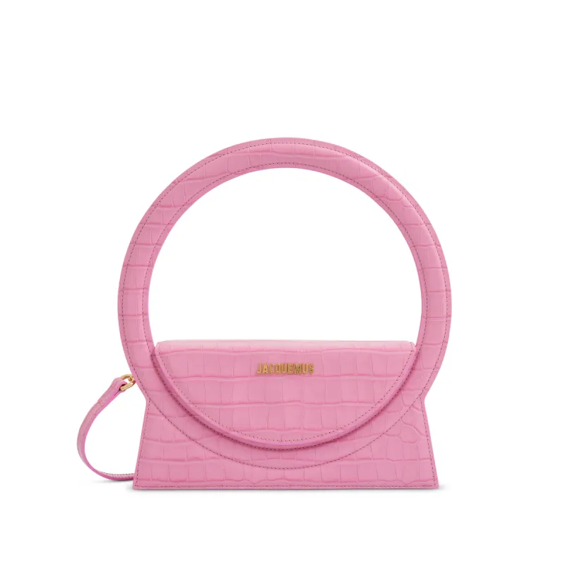 Le Sac Rond Circle Purse in Pink sold by MARAIS