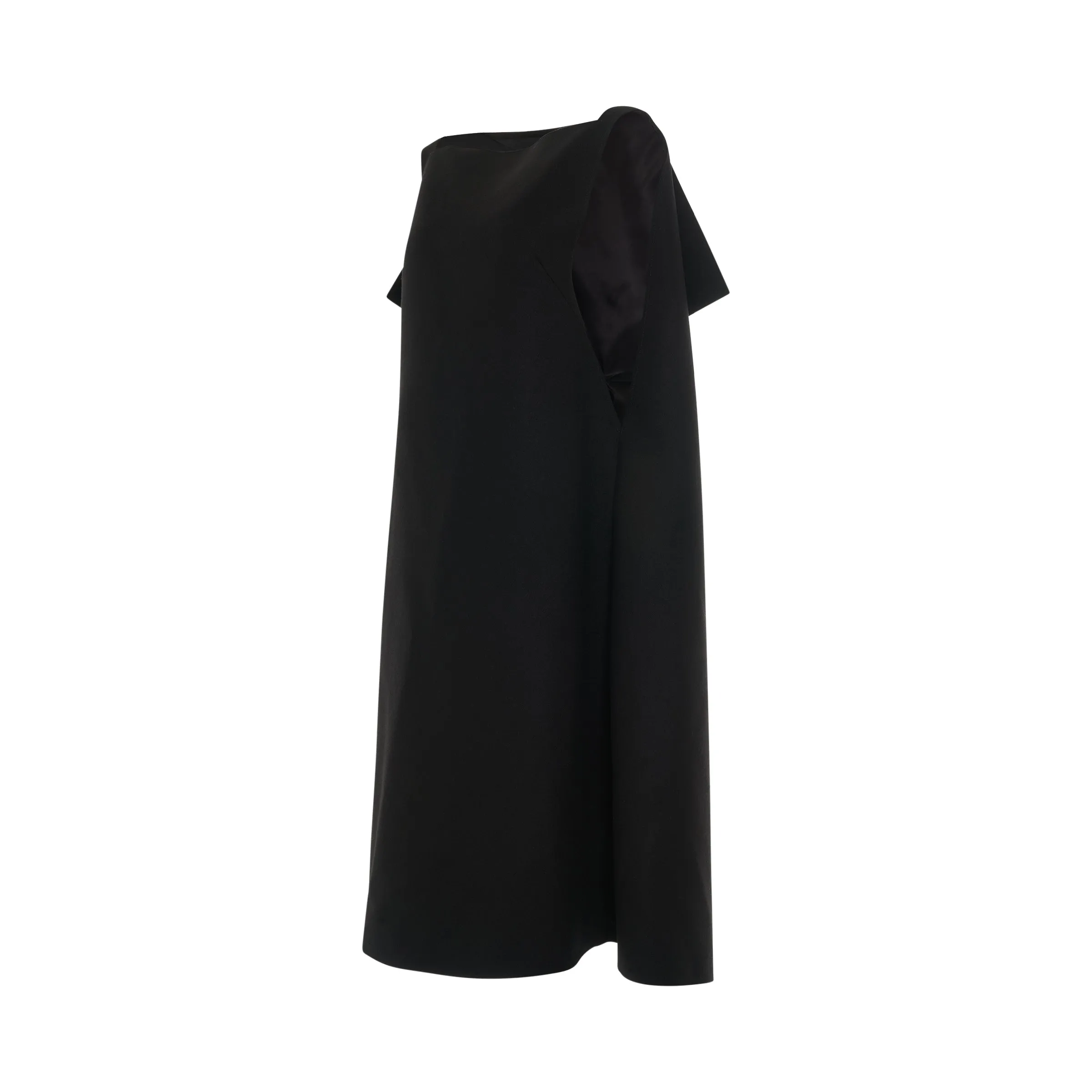 Cape Wool Dress in Black sold by MARAIS product image thumbnail 2