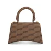 Hourglass XS BB Monogram Bag in Beige/Brown sold by MARAIS