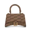 Hourglass XS BB Monogram Bag in Beige/Brown sold by MARAIS