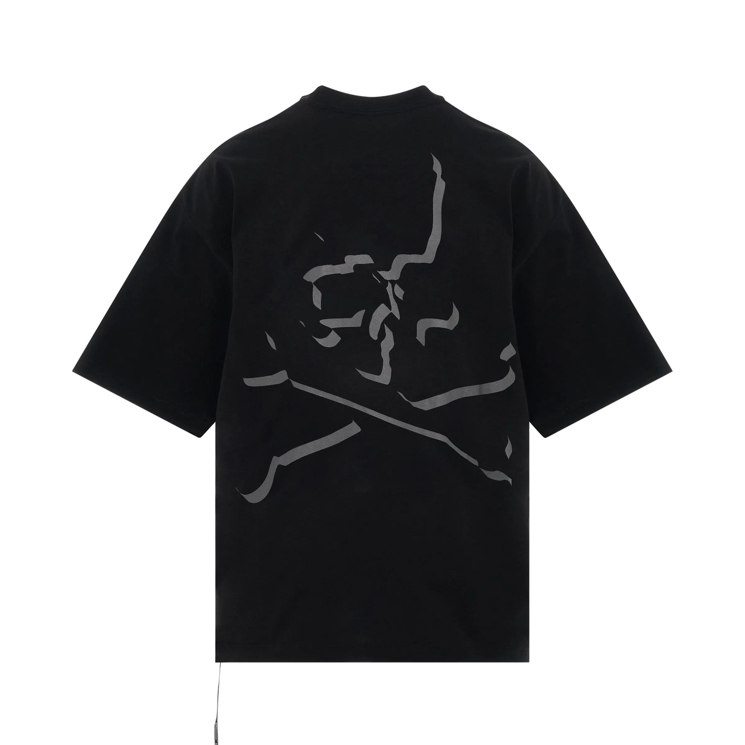 2 Colour Logo Boxy Fit T-Shirt in Black sold by MARAIS product image thumbnail 4