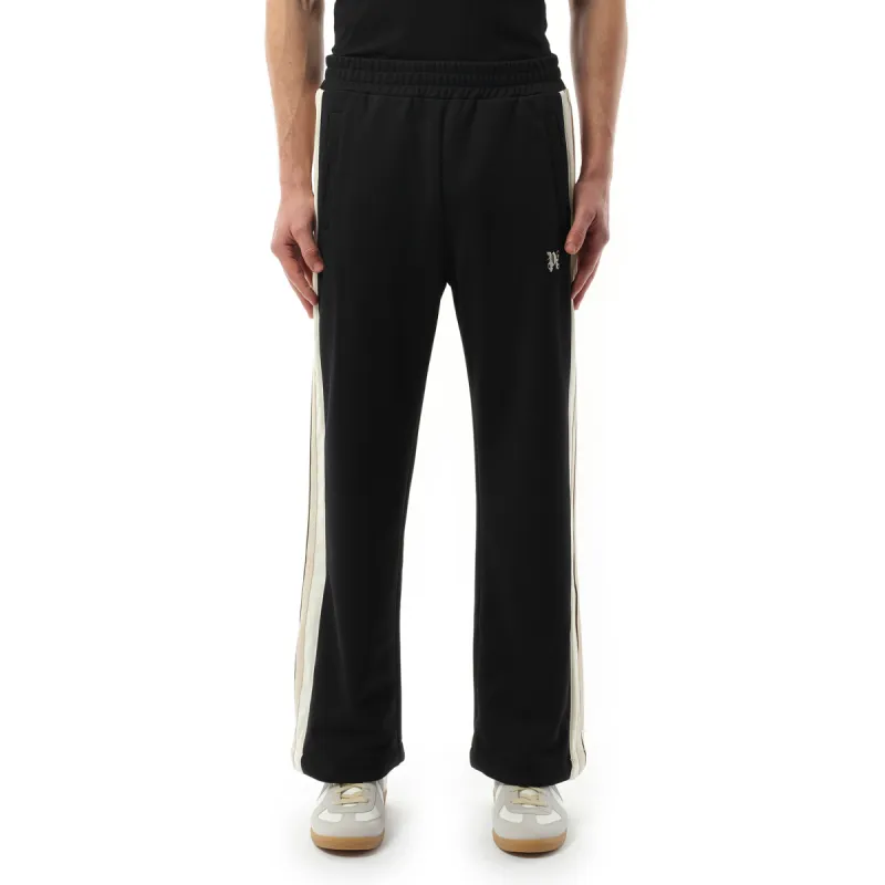New Monogram Track Pants in Black/Off White sold by MARAIS