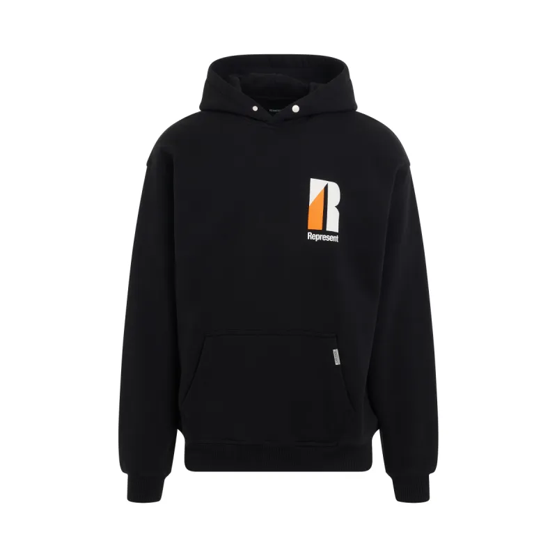 Decade of Speed Hoodie in Jet Black sold by MARAIS