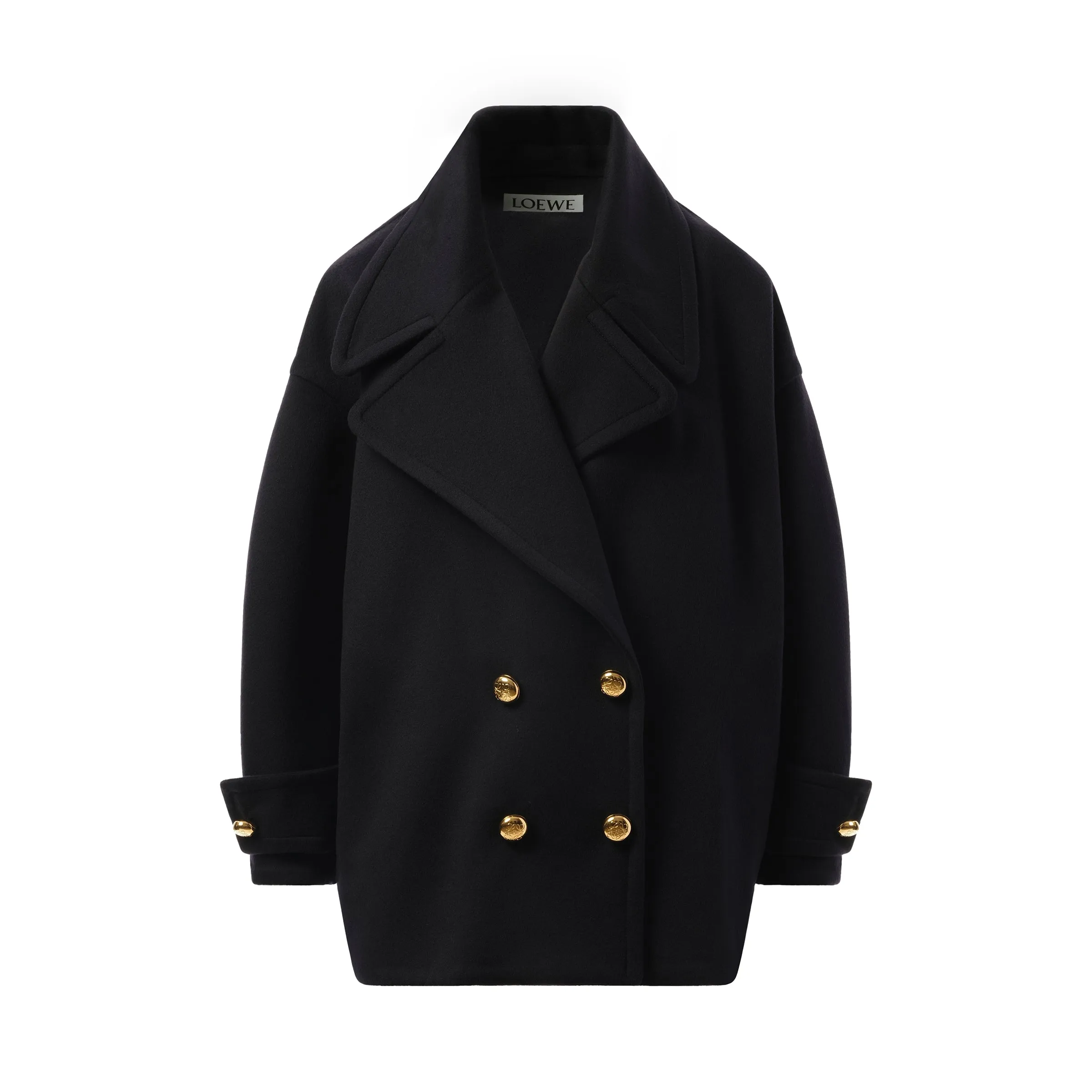 Pebble Peacoat in Midnight Blue sold by MARAIS product image thumbnail 2
