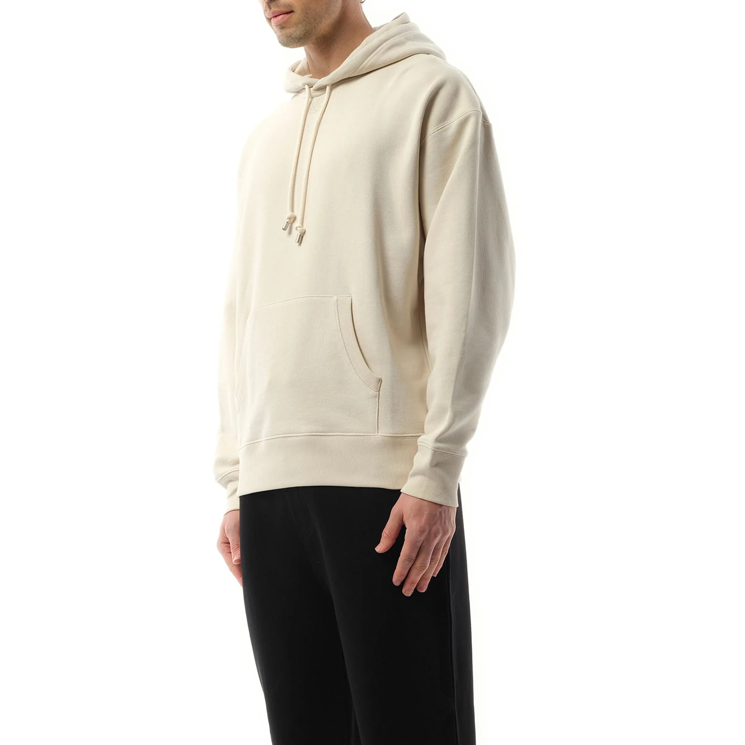 Small Anagram Hoodie in Light Oat sold by MARAIS product image thumbnail 5