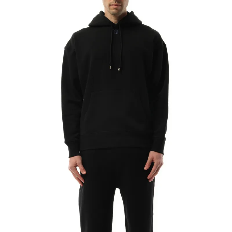 Small Anagram Hoodie in Black sold by MARAIS