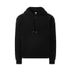 Small Anagram Hoodie in Black sold by MARAIS