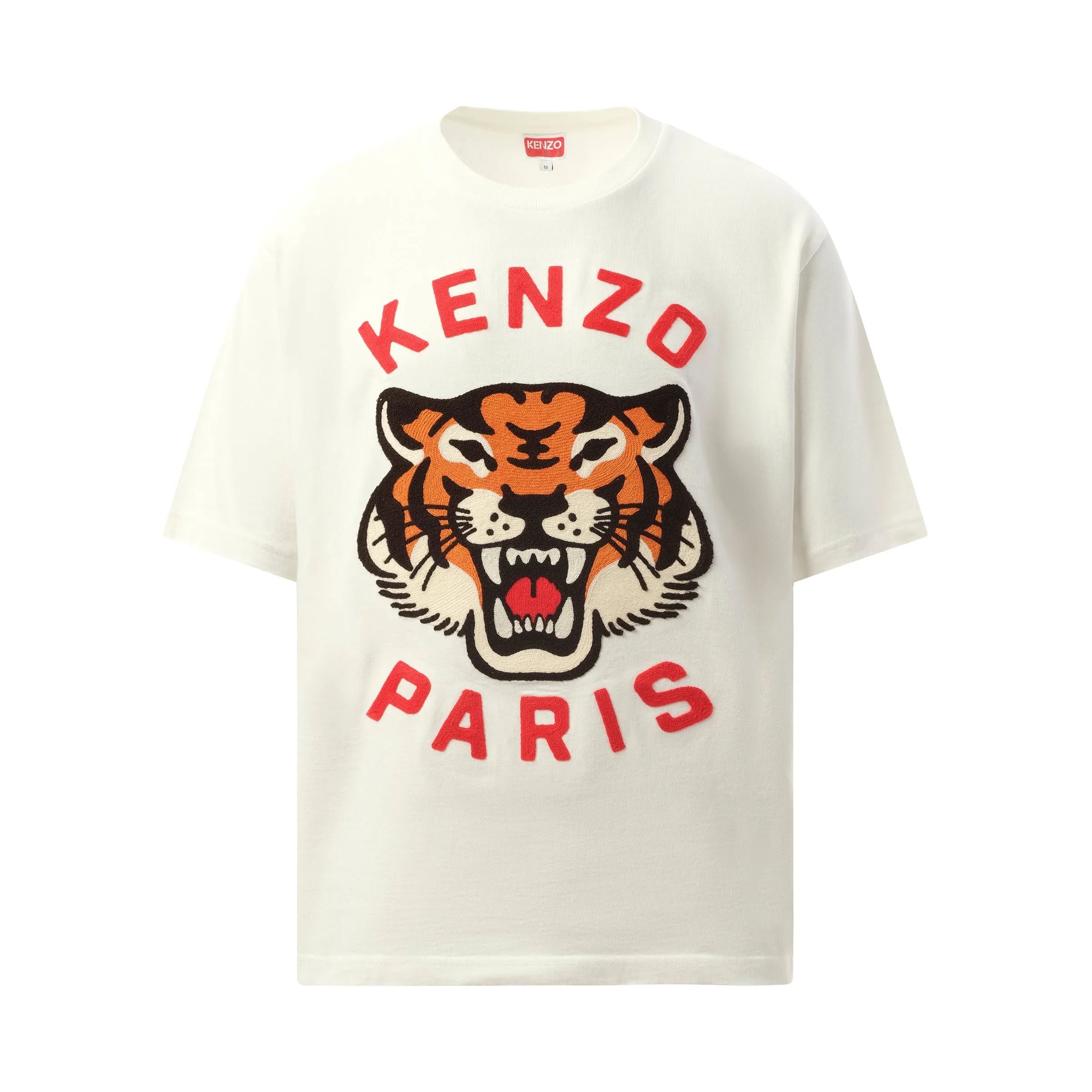 Lucky Tiger Oversize Heavy T-Shirt in Off White sold by MARAIS product image thumbnail 2
