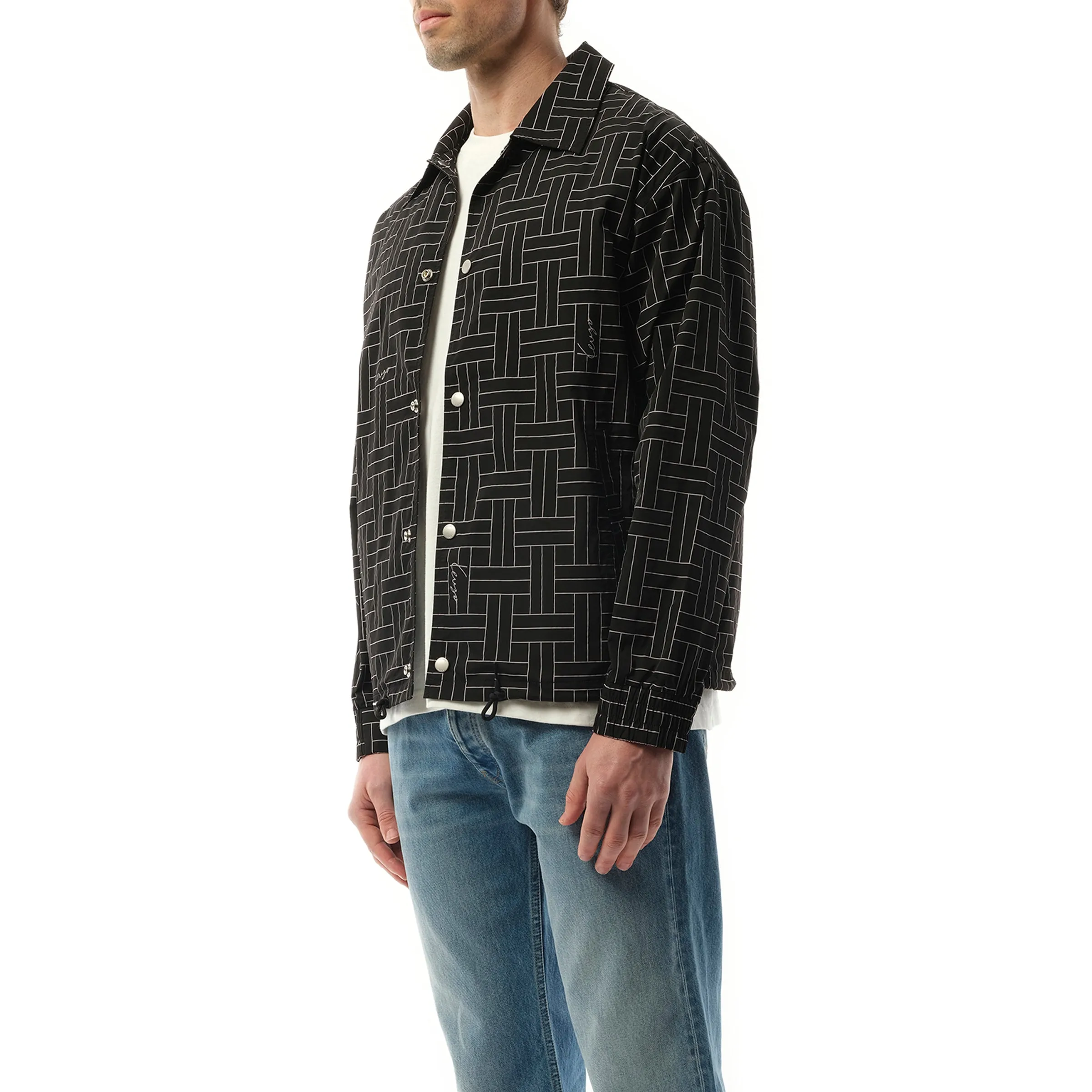 Kenzo Weave Windbreaker in Black sold by MARAIS product image thumbnail 5