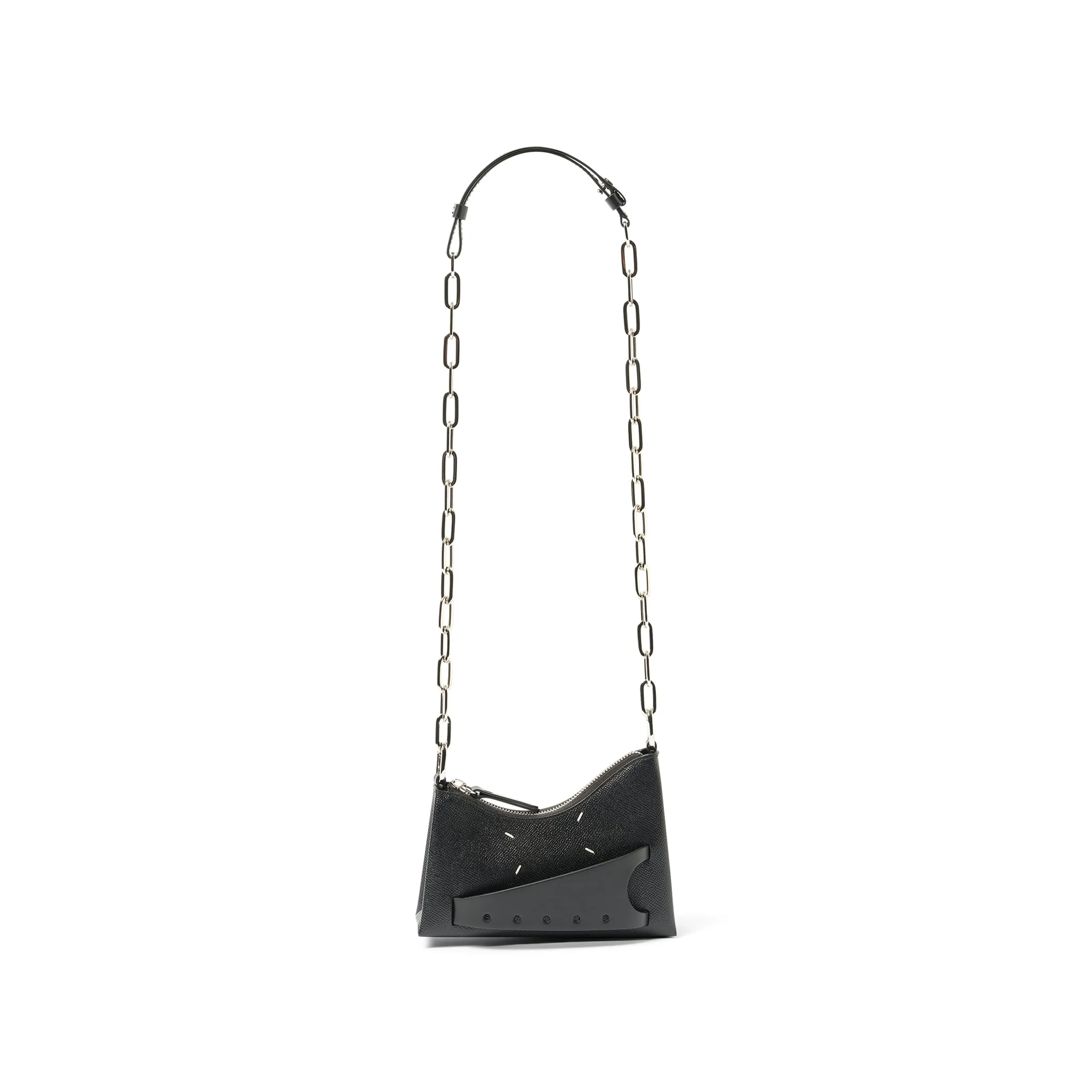 Micro Snatched Hobo Bag in Black sold by MARAIS