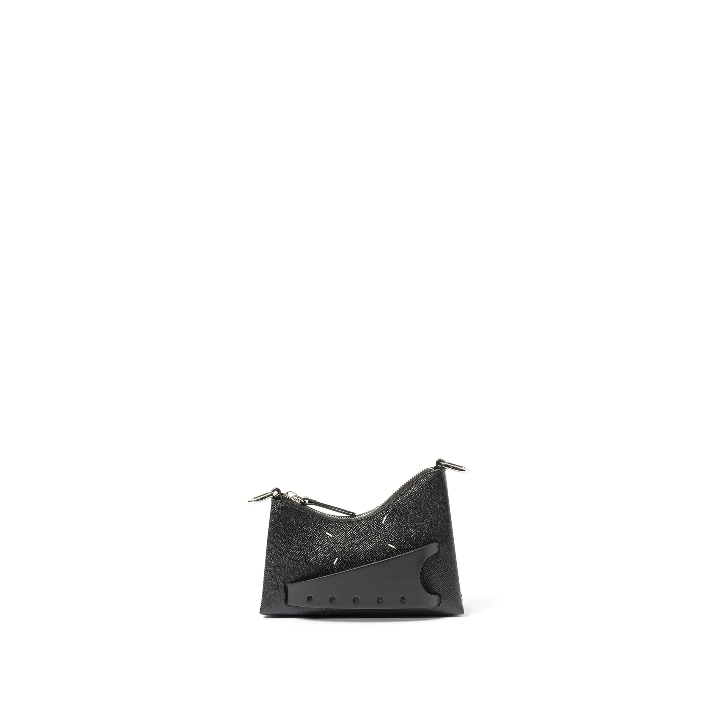 Micro Snatched Hobo Bag in Black sold by MARAIS product image thumbnail 3