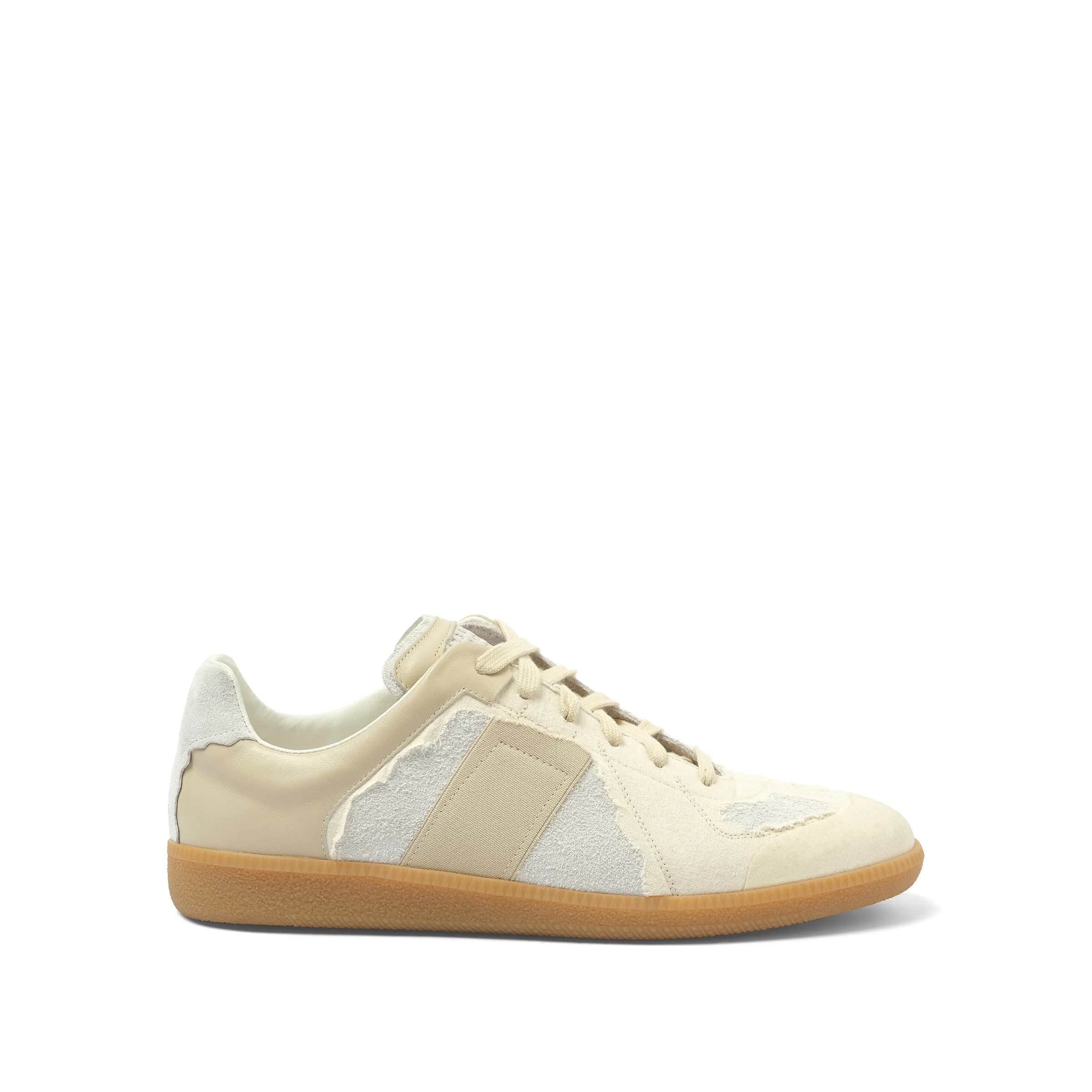 Replica Inside Out Sneaker in White sold by MARAIS