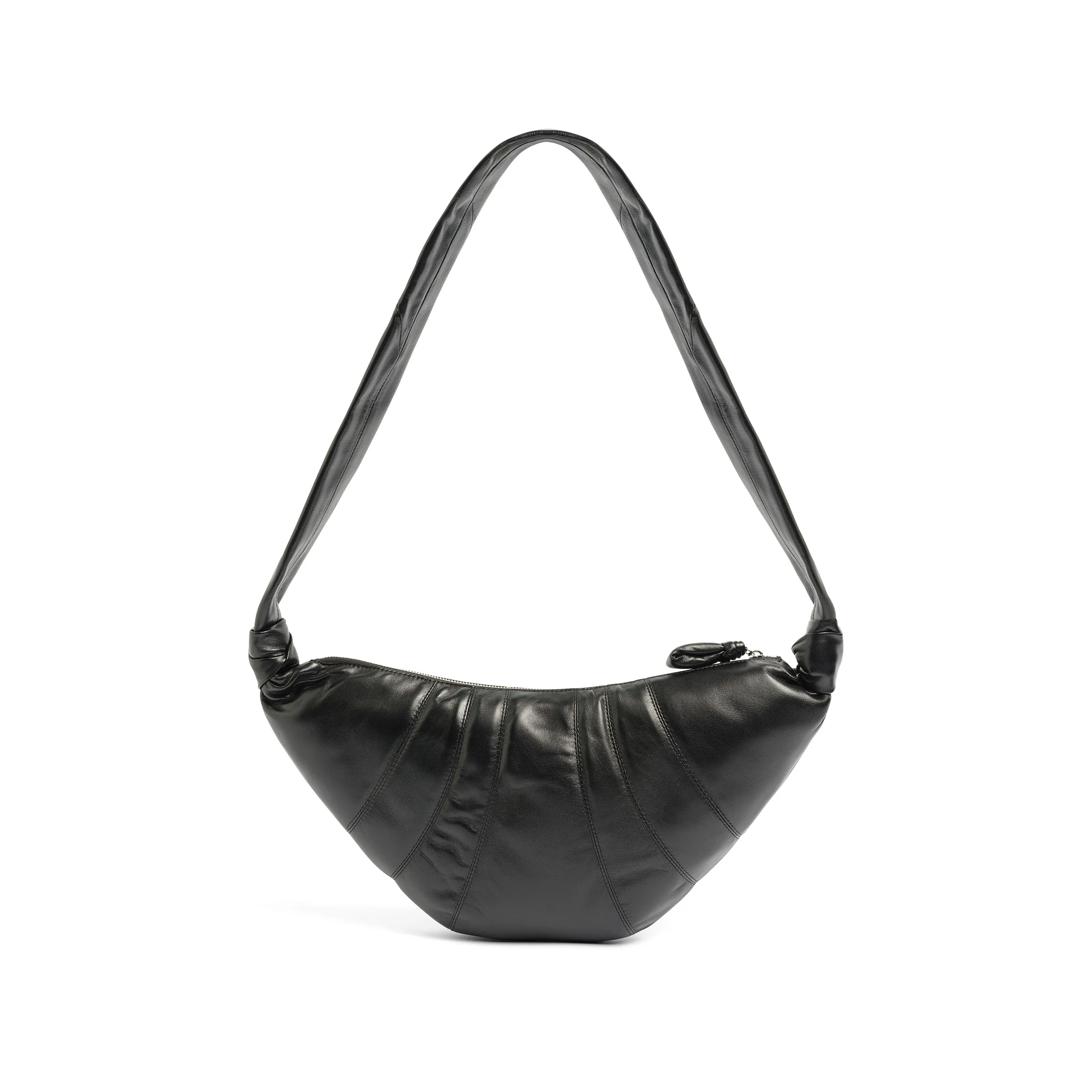 Lambskin Medium Croissant Bag in Black sold by MARAIS product image thumbnail 3