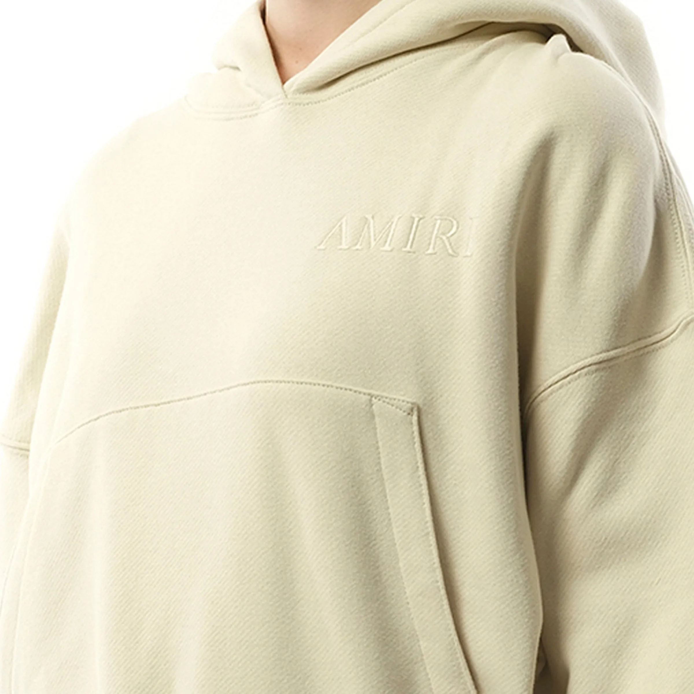 Amiri Embroidered Hoodie in Alabaster sold by MARAIS product image thumbnail 2