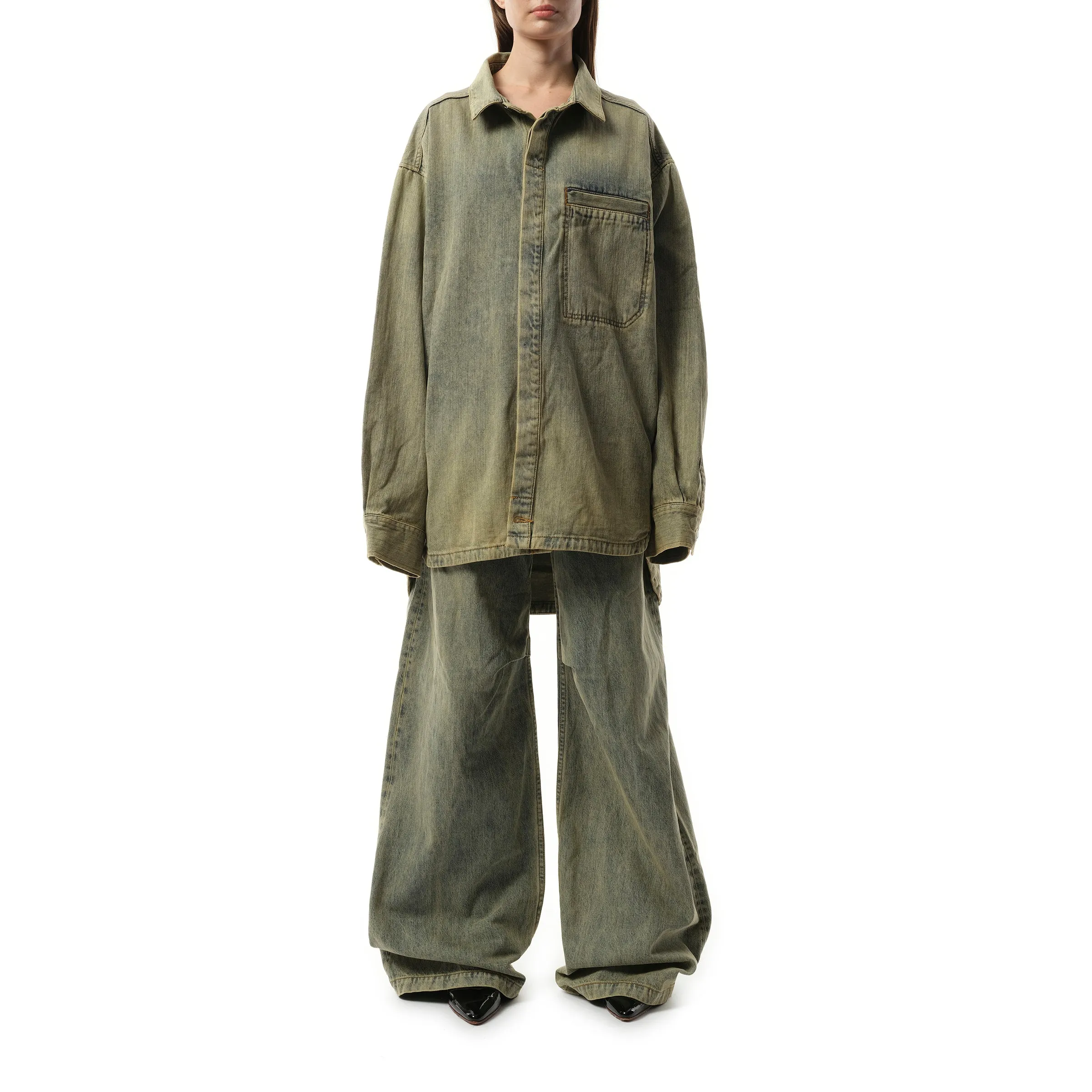 Herculean Shirt in Surface Wave sold by MARAIS product image thumbnail 4