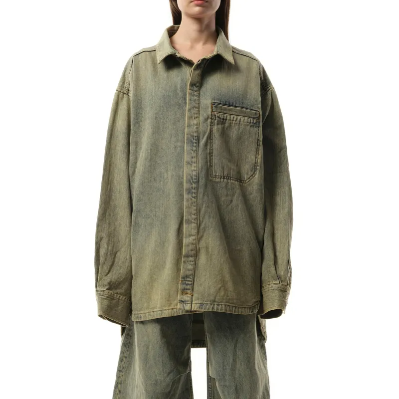 Herculean Shirt in Surface Wave sold by MARAIS