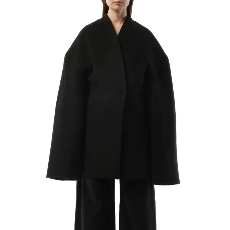 Mini Cloak Jacket in Opal sold by MARAIS