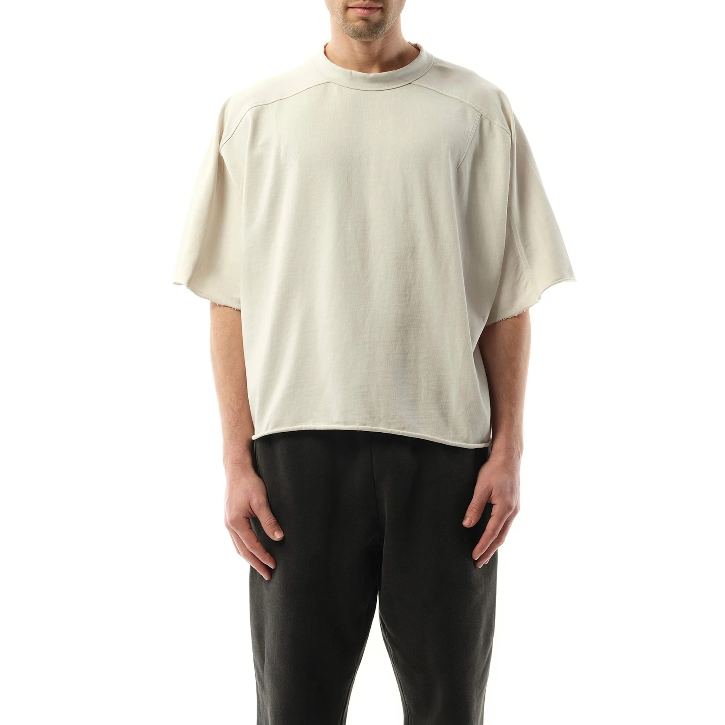 Heavy Dart T-Shirt in Rice sold by MARAIS