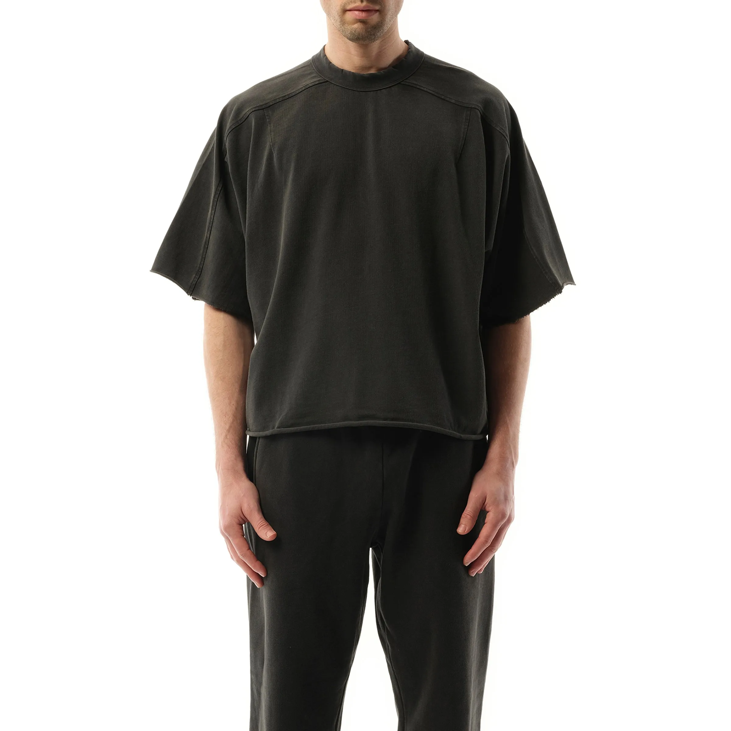 Heavy Dart T-Shirt in Washed Black sold by MARAIS