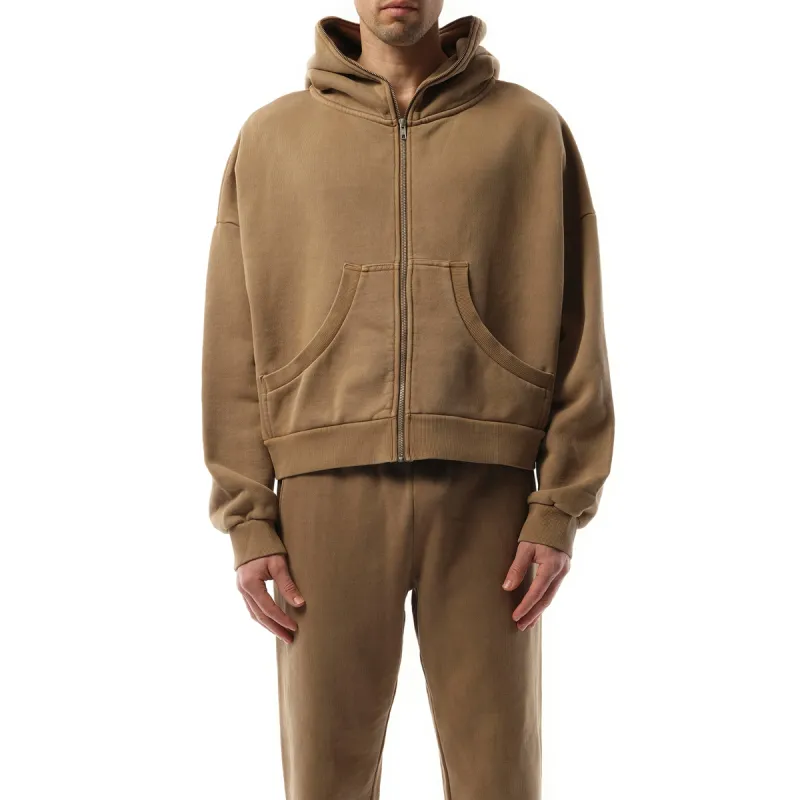 Eternal Zip Hoodie in Cork sold by MARAIS