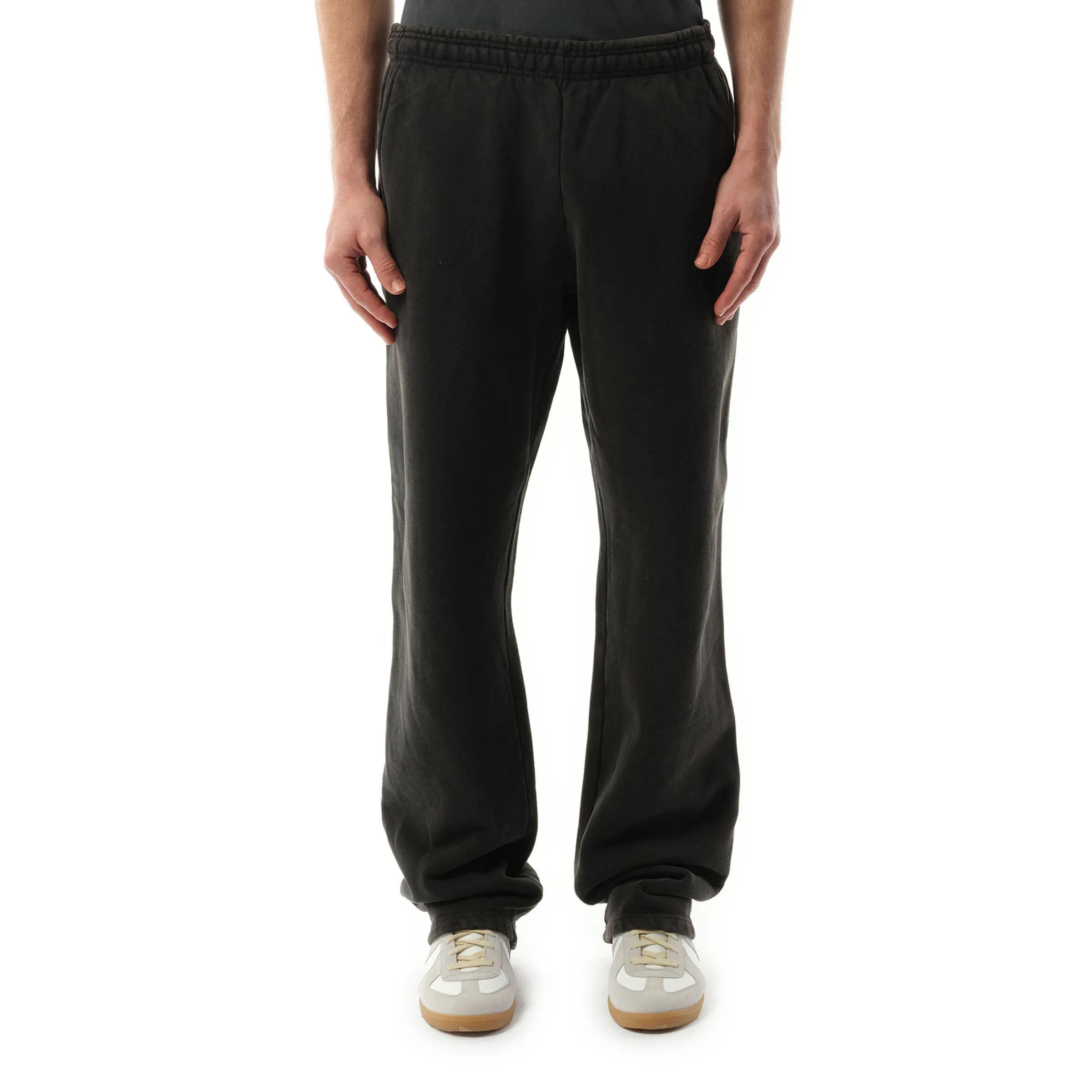 Straight-Leg Sweatpants in Washed Black sold by MARAIS