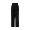Heavy Cotton Wide Pants in Black sold by MARAIS