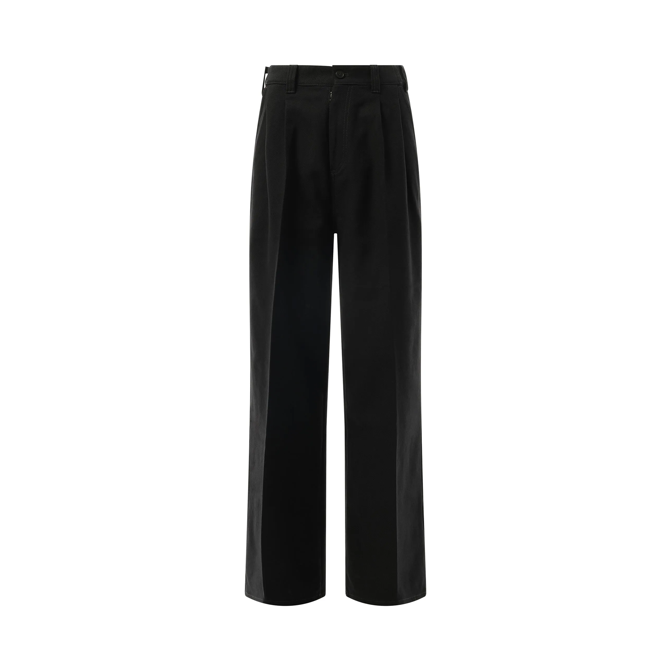 Heavy Cotton Wide Pants in Black sold by MARAIS product image thumbnail 2