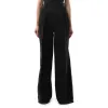 Heavy Cotton Wide Pants in Black sold by MARAIS