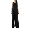 Heavy Cotton Wide Pants in Black sold by MARAIS