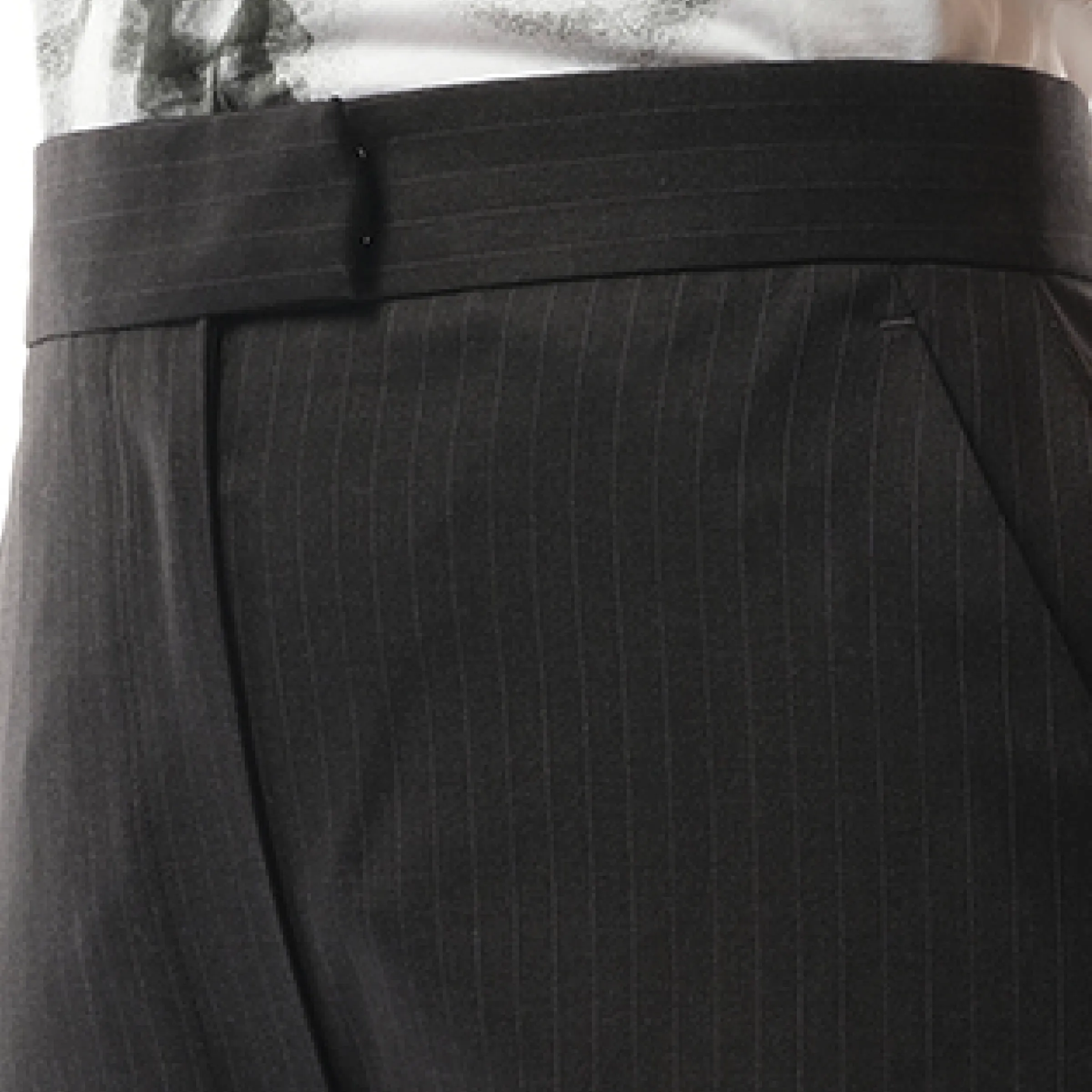 Straight Leg Trousers in Grey sold by MARAIS product image thumbnail 3