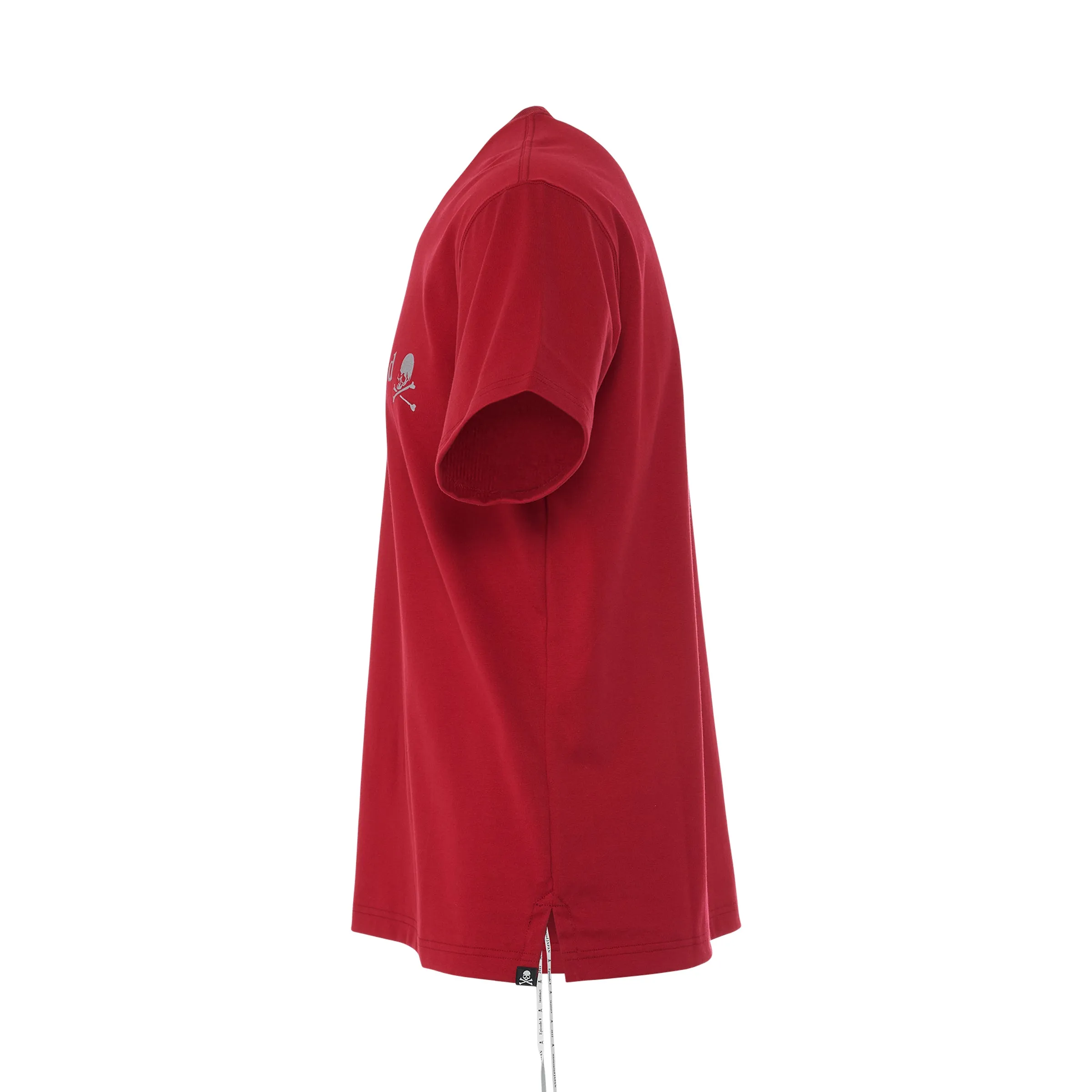 Reflective Skull Logo T-Shirt in Red sold by MARAIS product image thumbnail 3