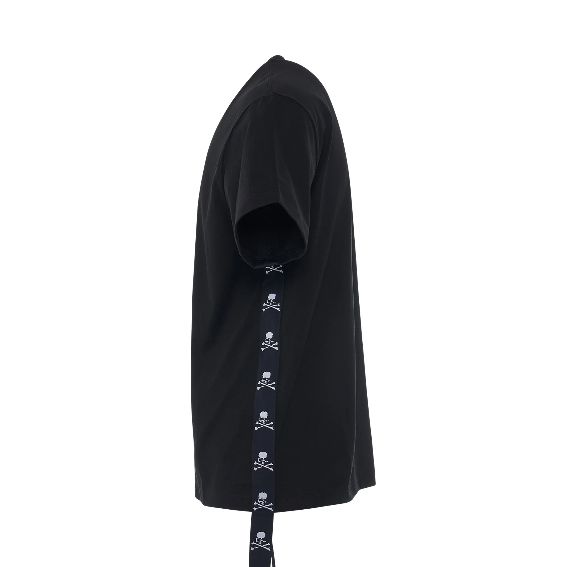 Logo Jacquard Tape T-Shirt in Black sold by MARAIS product image thumbnail 3