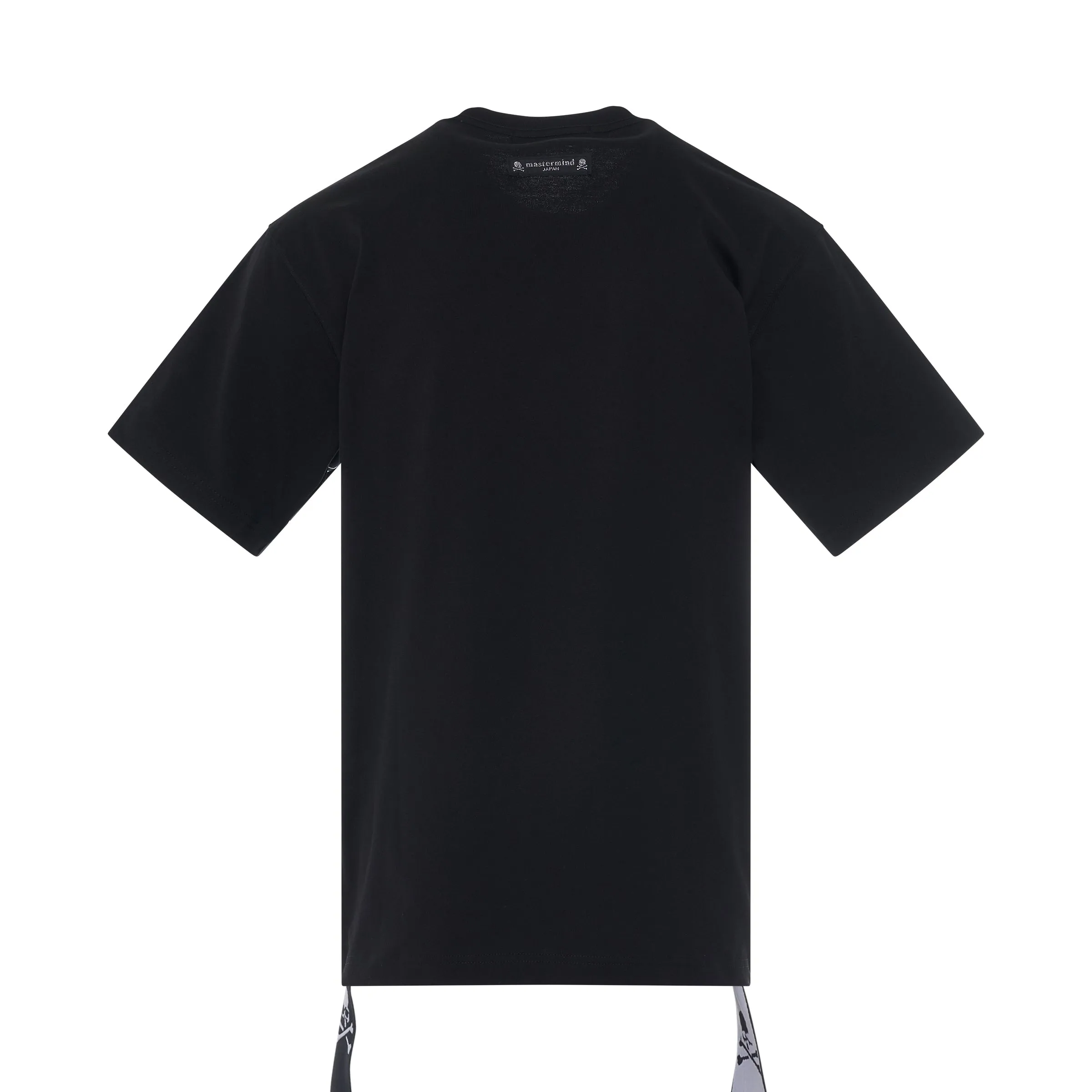 Logo Jacquard Tape T-Shirt in Black sold by MARAIS product image thumbnail 4