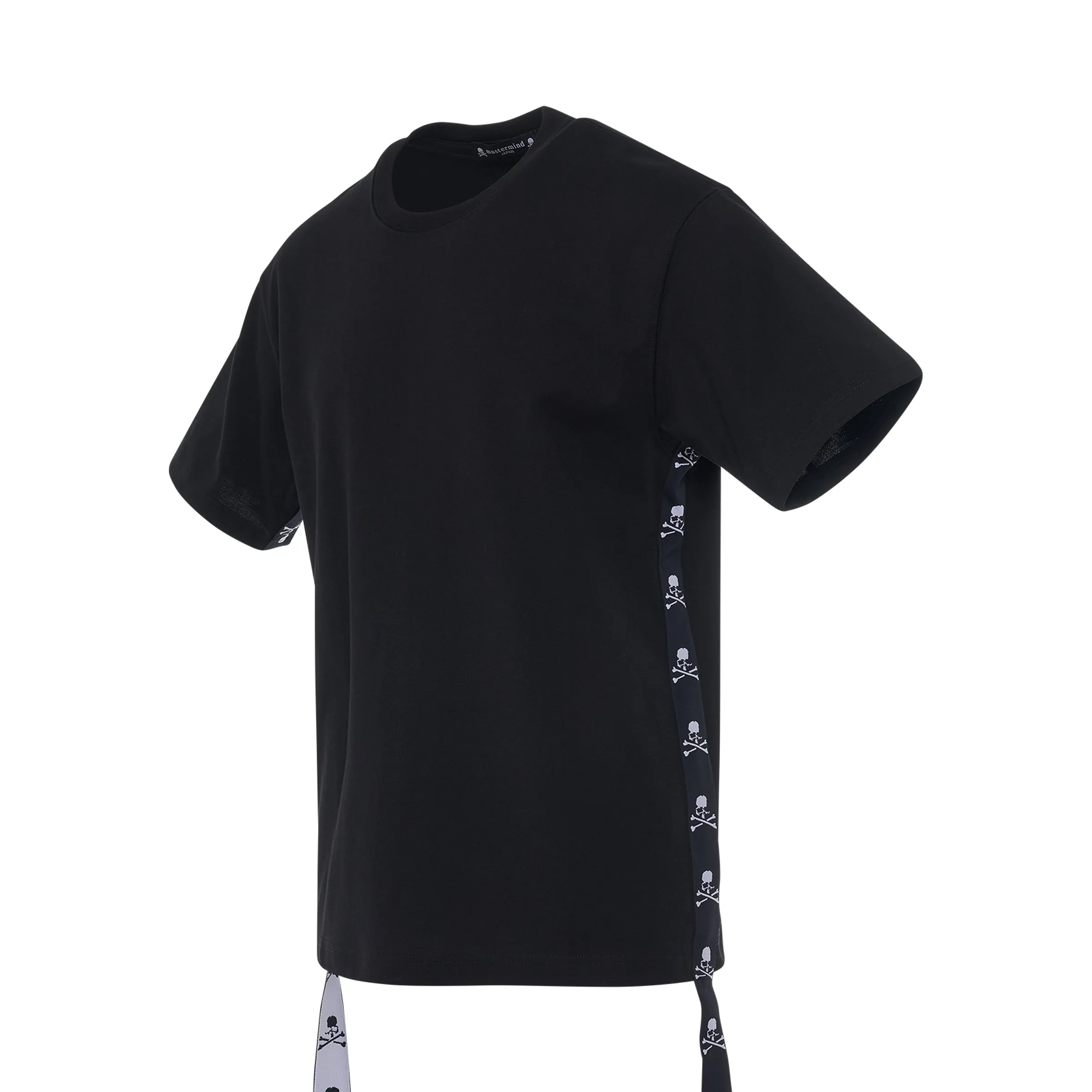 Logo Jacquard Tape T-Shirt in Black sold by MARAIS product image thumbnail 2