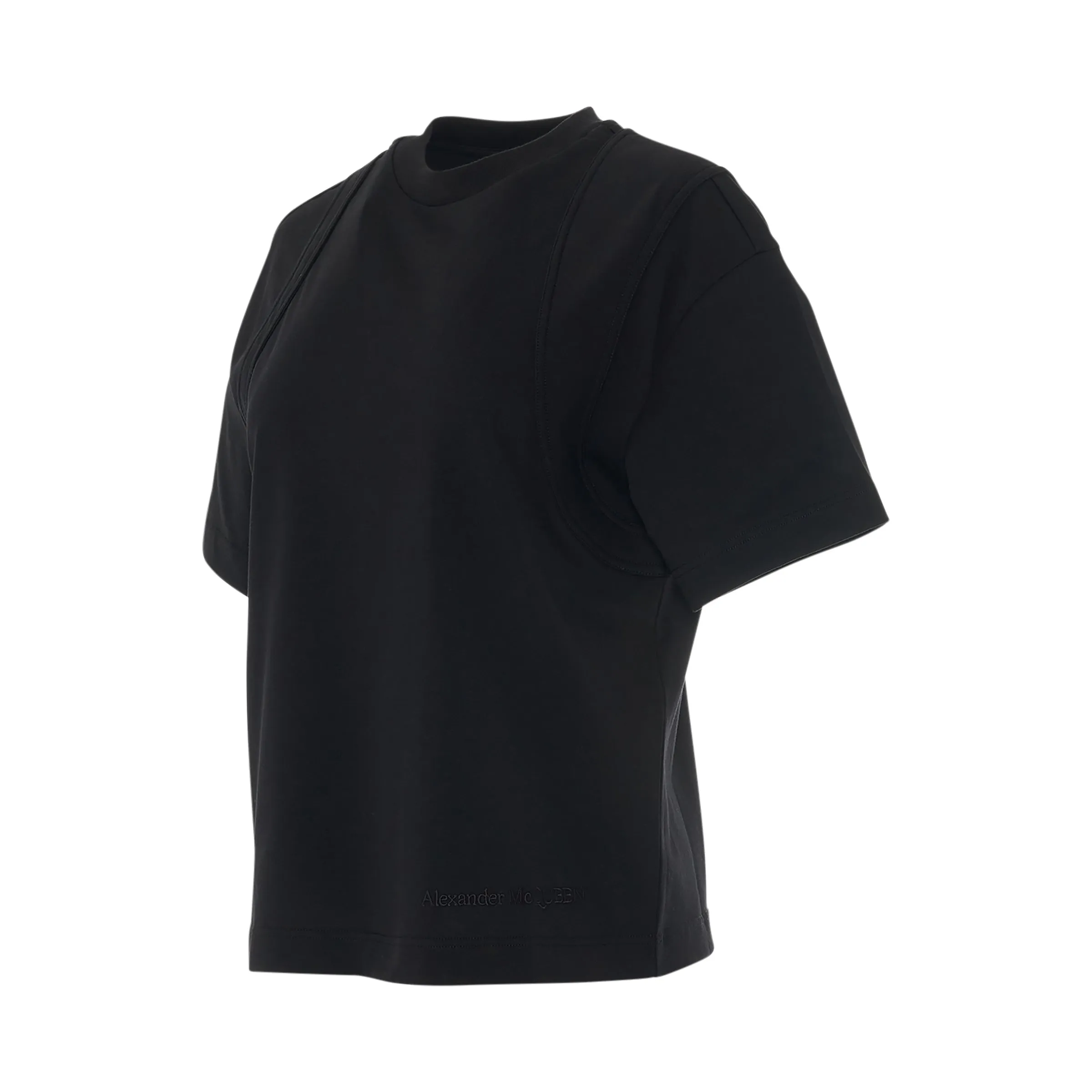 Harness T-Shirt in Black sold by MARAIS product image thumbnail 2
