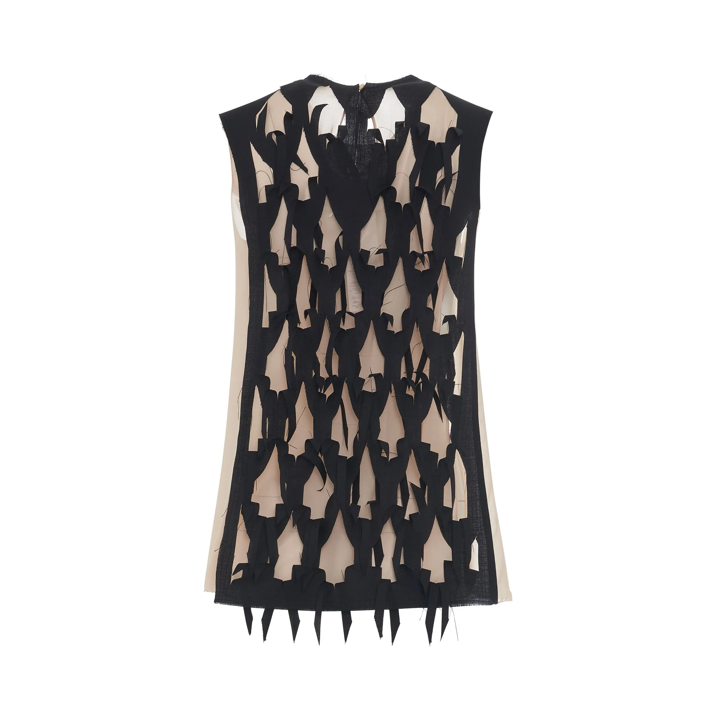 Silk Blend Short Sleeve Top in Skin sold by MARAIS product image thumbnail 4