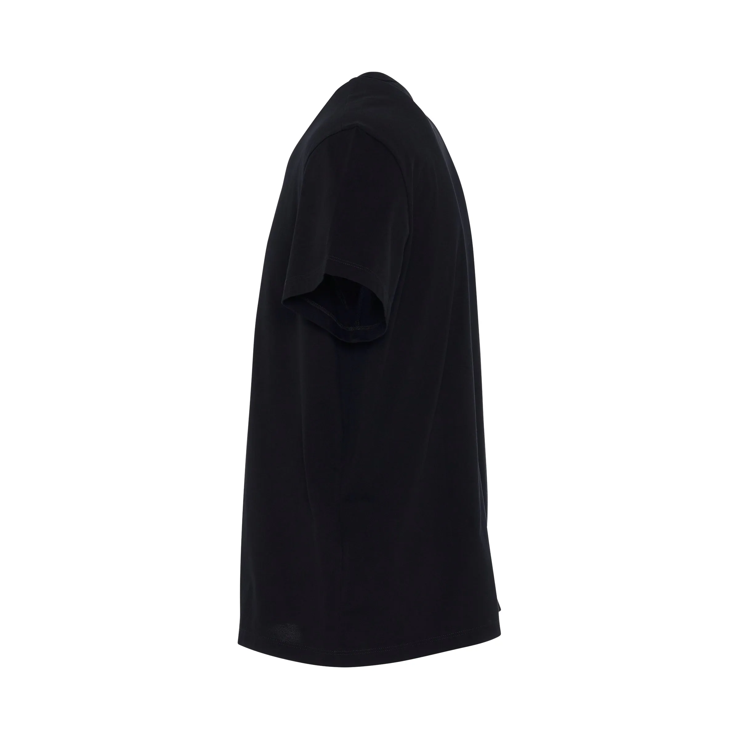 Upside Down Logo T-Shirt in Black sold by MARAIS product image thumbnail 3