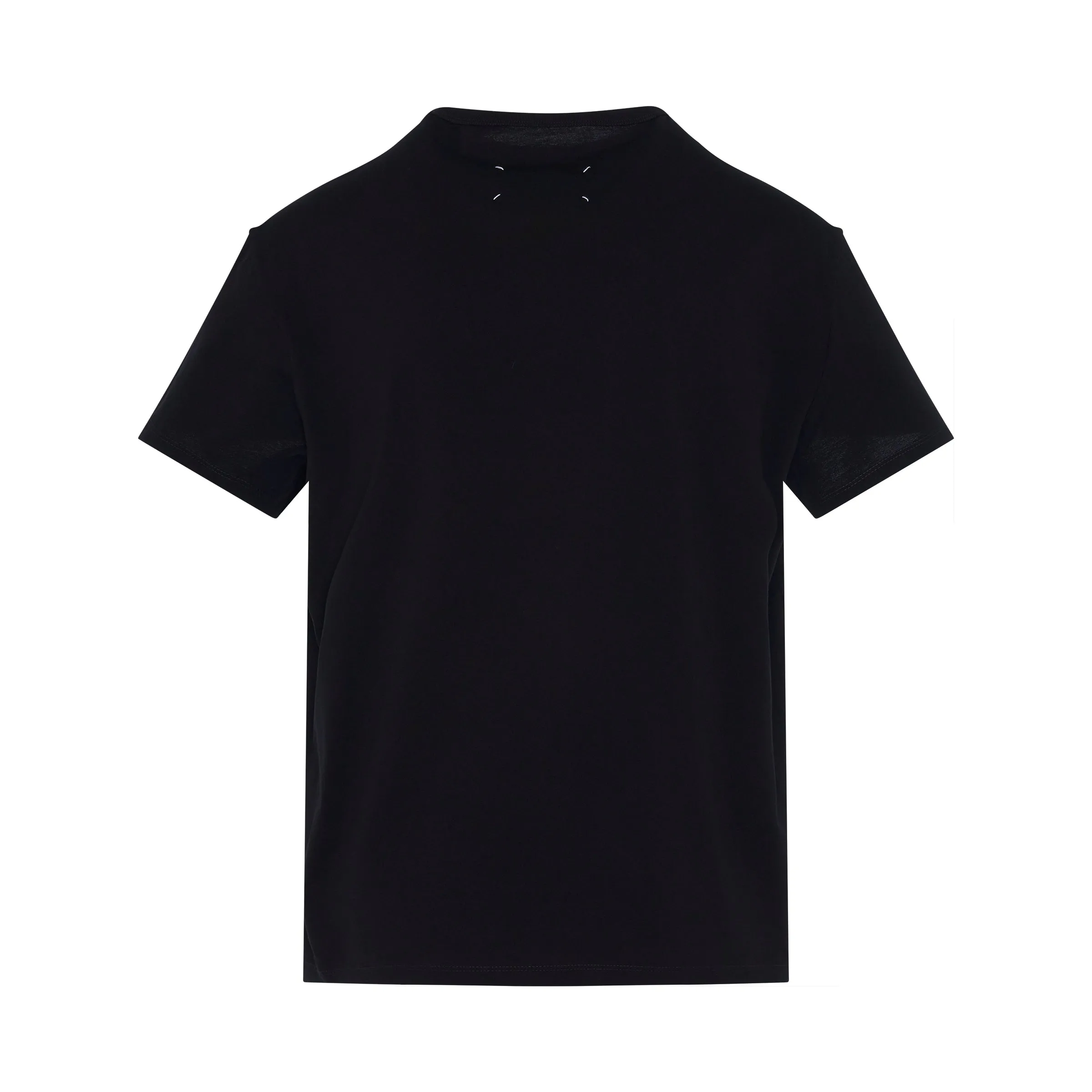 Upside Down Logo T-Shirt in Black sold by MARAIS product image thumbnail 4