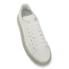 Larry Transparent Sole Sneakers in White/White sold by MARAIS