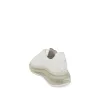 Larry Transparent Sole Sneakers in White/White sold by MARAIS