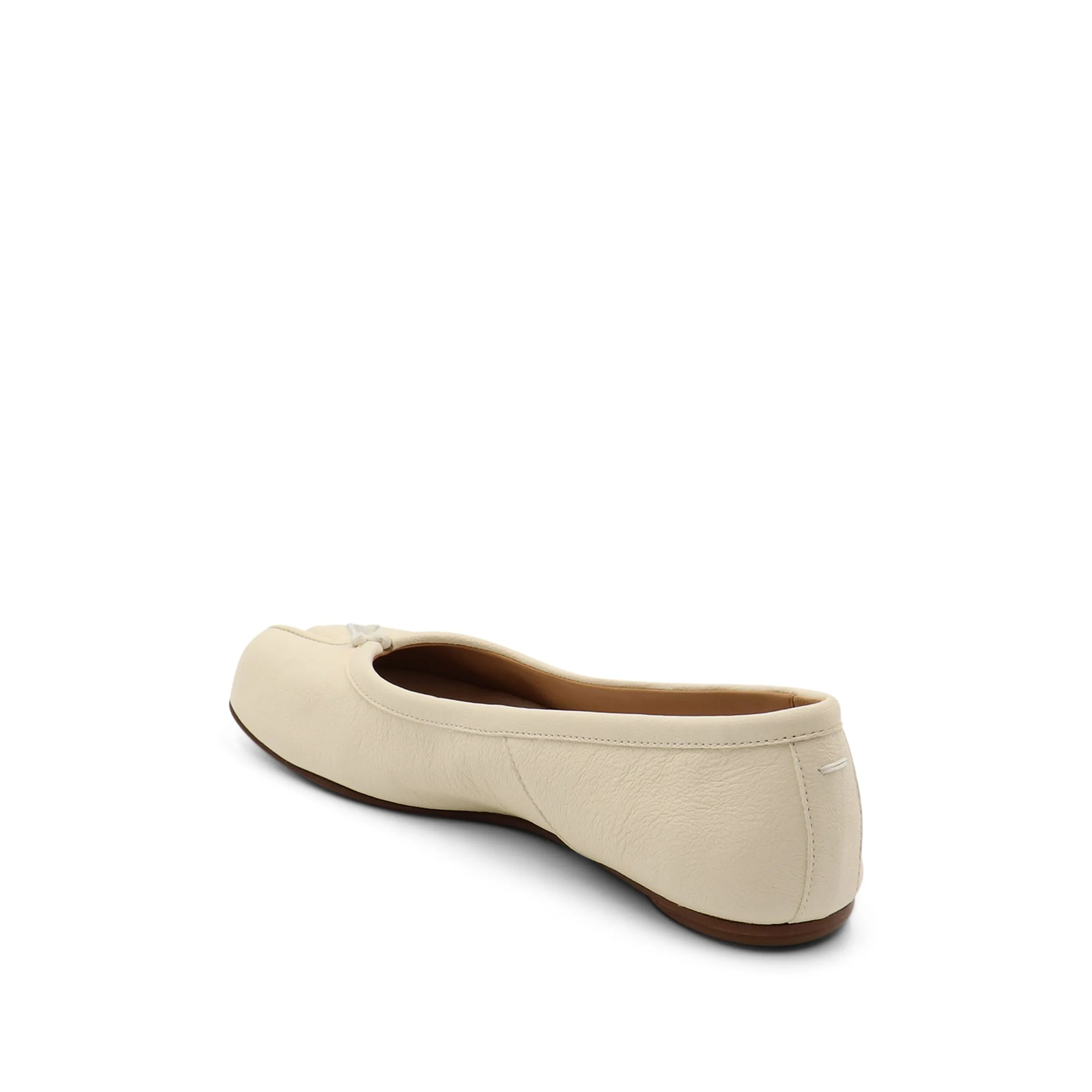 Tabi Ballerina Shoes in White sold by MARAIS product image thumbnail 4