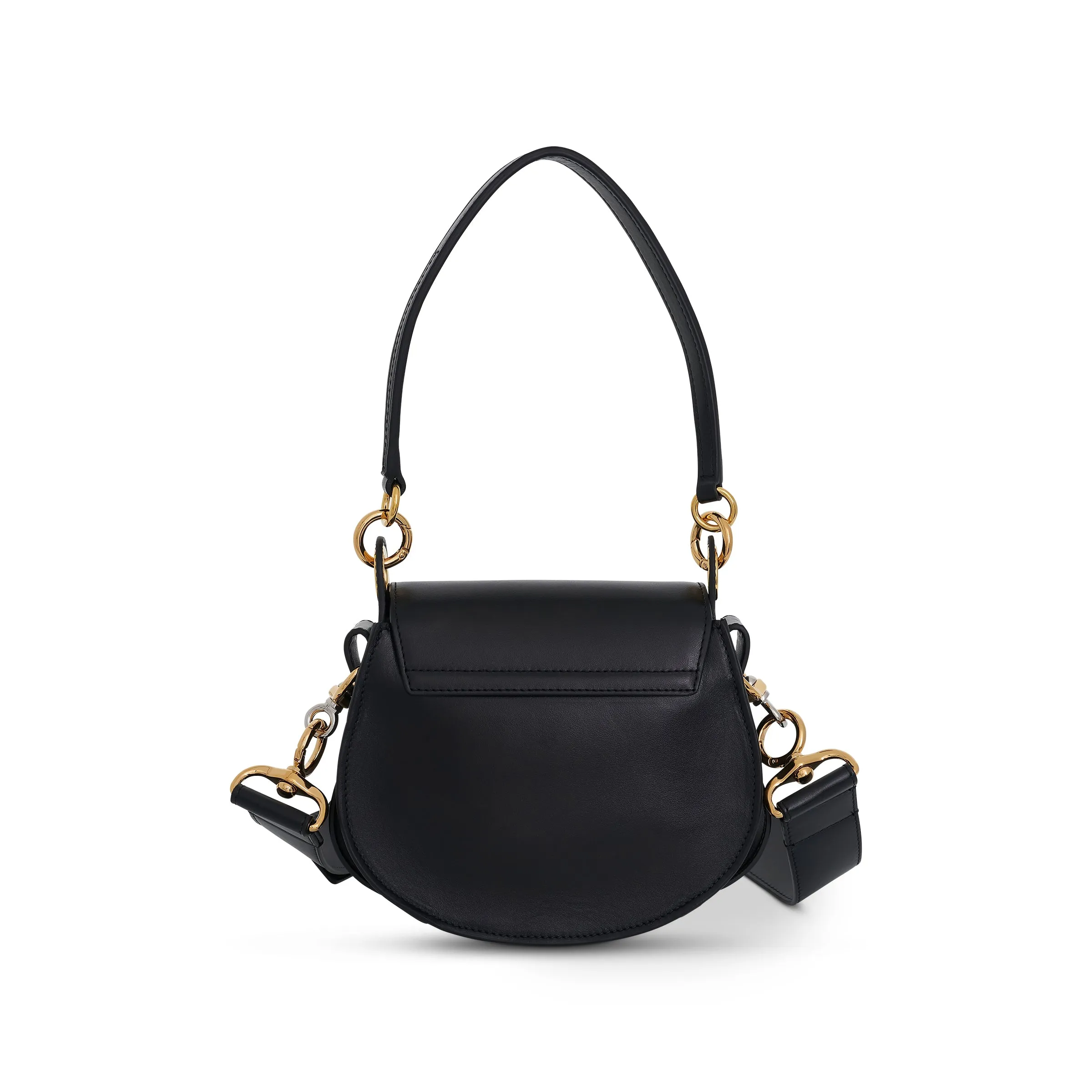 Small Tess Bag in Shiny & Suede Calfskin in Black sold by MARAIS product image thumbnail 3