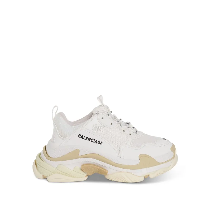 Triple S Sneakers in White sold by MARAIS