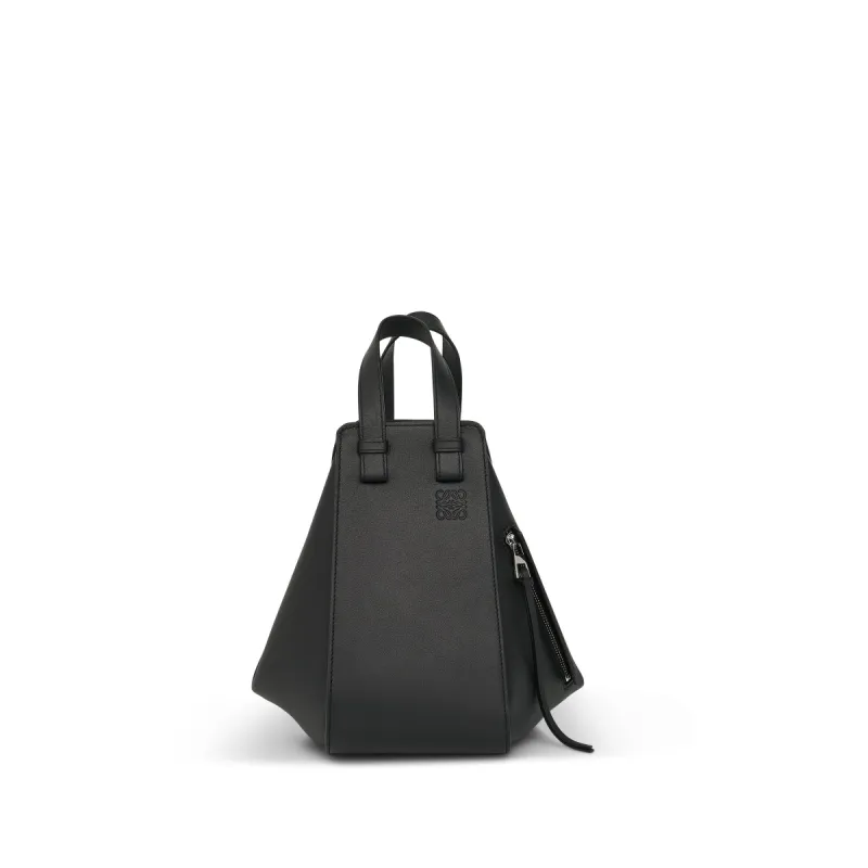 Small Hammock Bag in Classic Calfskin in Black sold by MARAIS