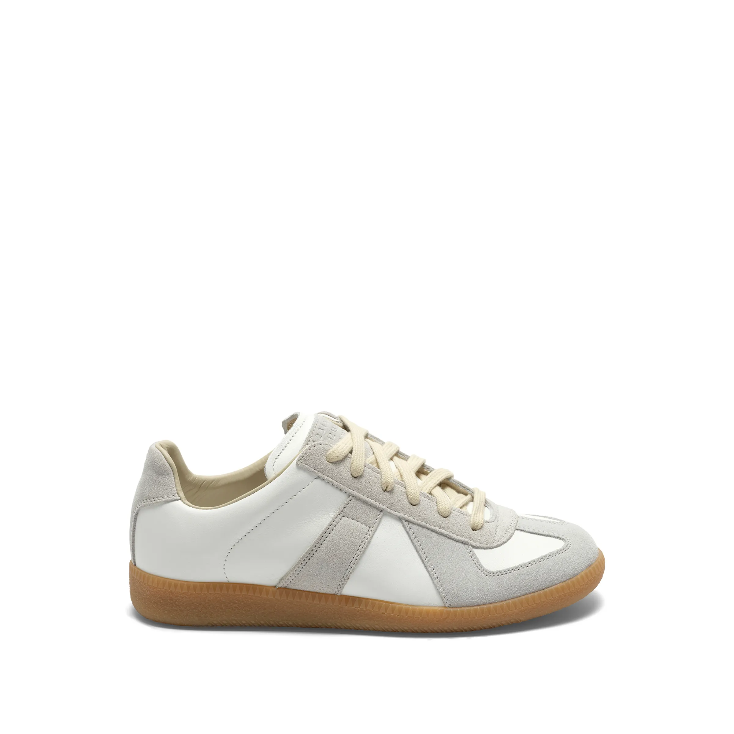 Replica Leather Sneakers in White sold by MARAIS