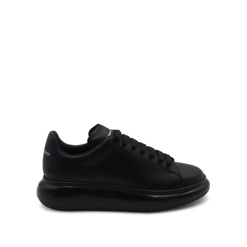 Larry Transparent Sole Sneaker in Black/Black sold by MARAIS