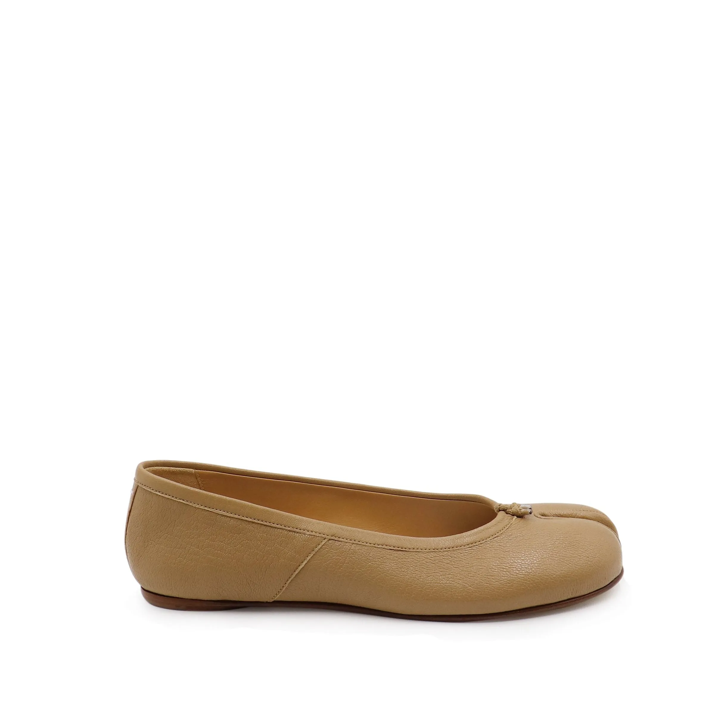 Tabi Ballerina Shoes in Nude sold by MARAIS